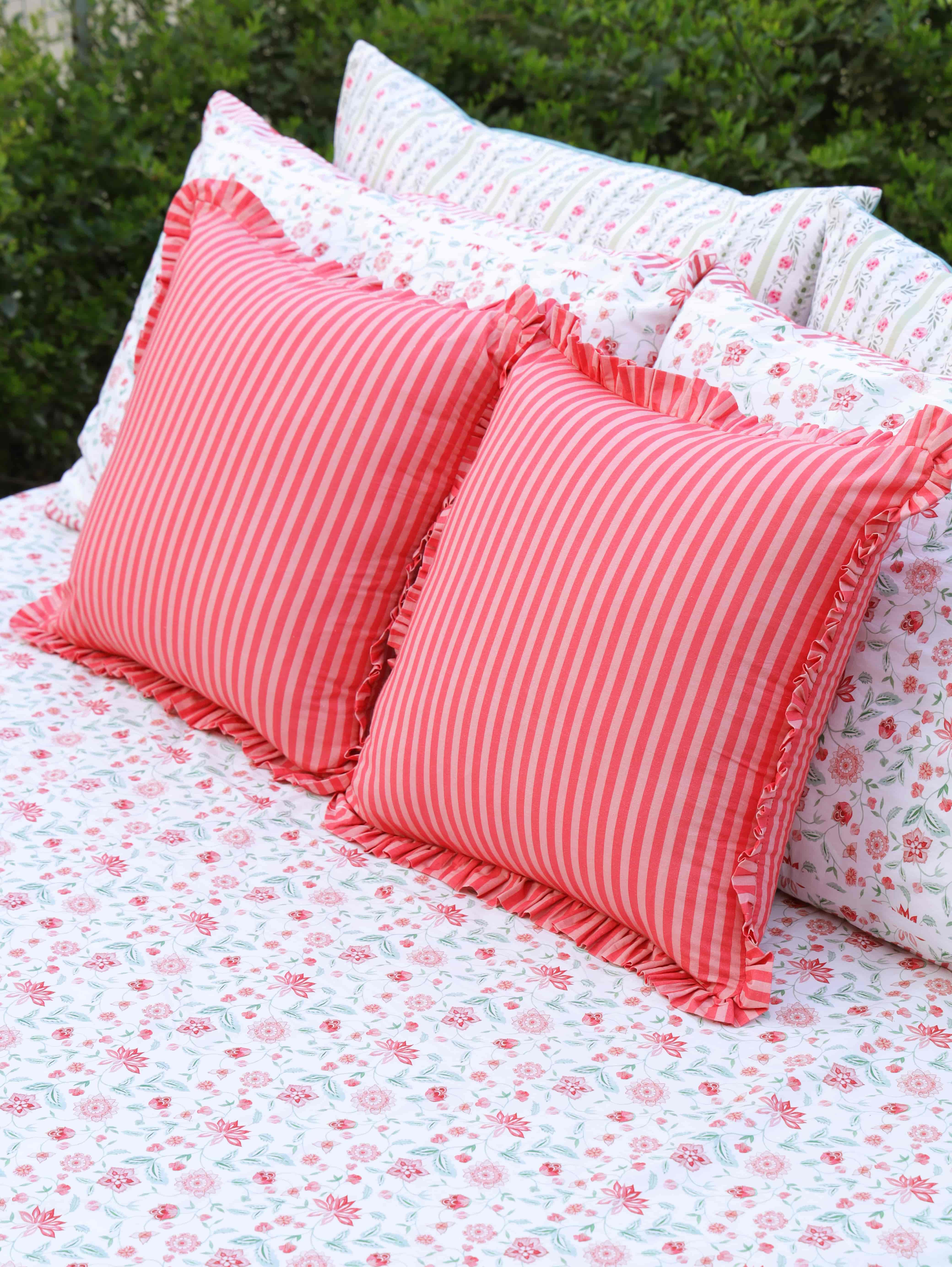 Mizaan Percale Cushion Cover (Set of 2)