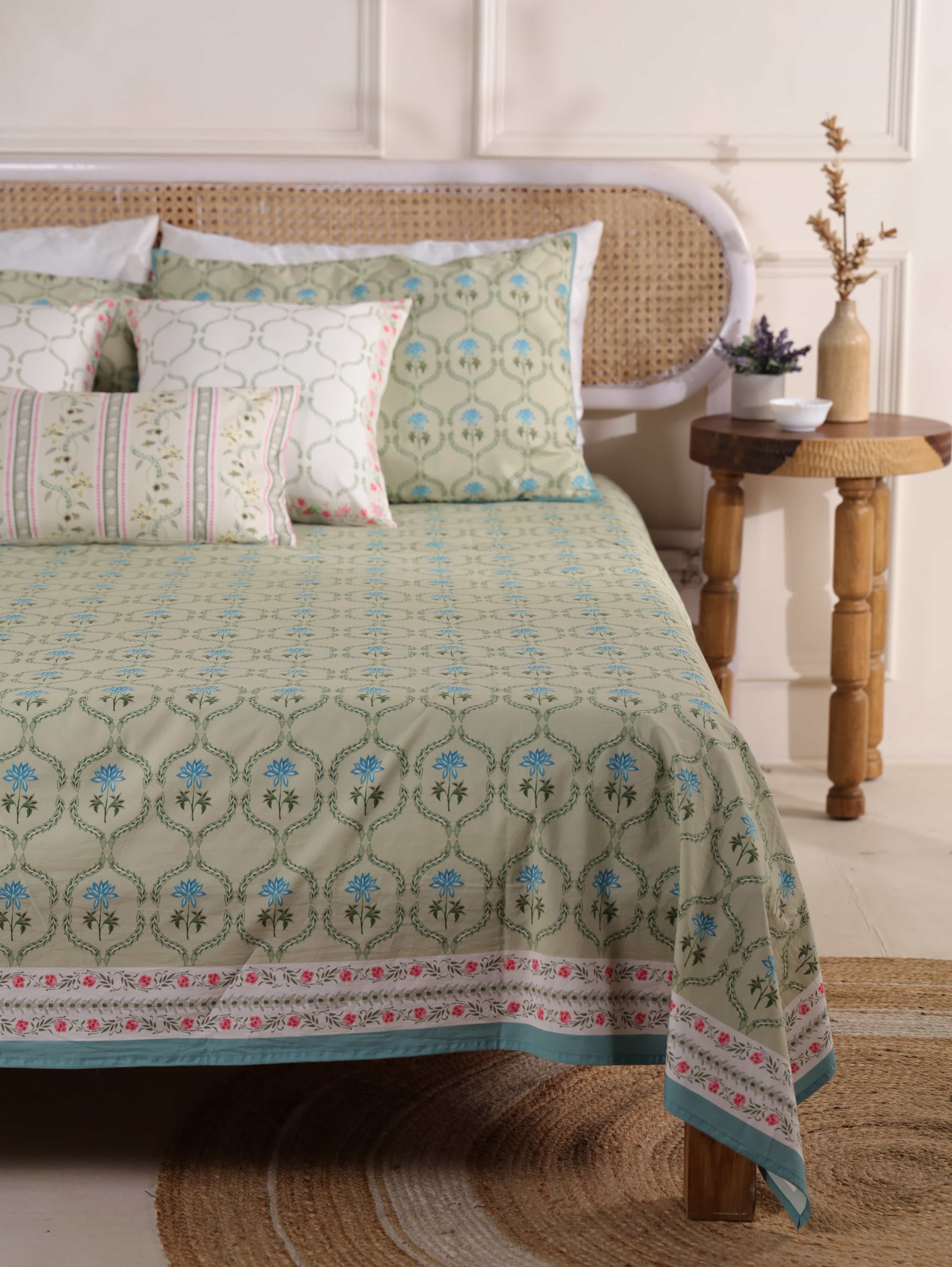Zauhra Percale Bedsheet